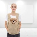 Barevný voděodolný přenosný vak pro kočky a psy 45 x 45 x 17 cm Pohodlný prodyšný vak pro mazlíčky do 4 kg 1