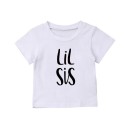Barn t-shirt för syskon C