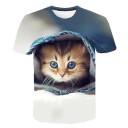Barn T-shirt med djur B1414 15