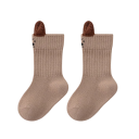 Barn unisex strumpor med djurmönster Bomull nylon elastan Färgglada bekväma strumpor för barn elastiska strumpor för vardagsbruk 12