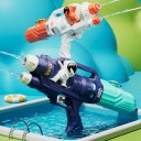 Barn vattenpistol med astronaut 500 ml 34 × 16 cm med dubbel munstycke för utomhus vattenlekar 3