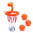 Barnens badbasket med dinosaurhuvud 14 x 13,5 cm plast med 3 bollar leksak för vattenlek i badet 2