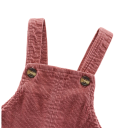 Barnens jeansoverall med långa byxor och fickor Knappjusterbara axelband Unisex kläder för småbarn och spädbarn Stiliga jeans för pojkar och flickor 3