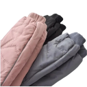 Barnens vintervattentäta byxor Unisex Varma bomulls- och kashmirbyxor med stjärnmotiv Elastisk midja bekväma vinterkläder 4