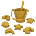 Barns 8-delars sandset med hink 175 × 123 × 260 mm formar och spade set för sandlåda strand och vatten 2