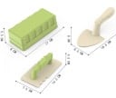 Barns verktygssats för sandlåda och vatten, plastverktyg i kompakt storlek för sandskapande och utomhusspel 3