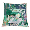 Barok Galleri på Silke Kvadratisk Multifunktionel Hoved-, Hals- og Kropssjal Dame Mode Statement Tilbehør 1