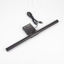 Barra de luz LED para monitor 30 cm Luz asimétrica sin reflejos 3 temperaturas de color Atenuación continua USB Negra Para trabajar y jugar 3