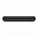Barra magnetica per coltelli 33 x 3,3 cm Supporto a parete stretto per coltelli e utensili Plastica con strisce magnetiche Nera Per cucina e officina 3