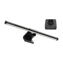 Barre lumineuse LED pour moniteur 44 cm avec l'inscription Happy every day Contrôleur rotatif avec mémoire 5 températures de couleur Dimming Support 1