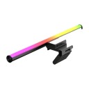 Barre lumineuse LED pour moniteur 44 cm rétroéclairage RGB WiFi Contrôle par application Tuya Contrôleur rotatif Alexa Google Home Dimmable Noir 1