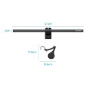 Barre lumineuse LED pour moniteur Vention 41 cm Lumière asymétrique sans reflets Support gravitationnel 3 températures de couleur Dimming Aluminium 4