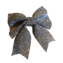 Barrette à cheveux Nœud avec strass Élégant accessoire capillaire scintillant pour femmes et filles Accessoire de mariage 1