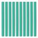 Barritas de cera para sellar 10 uds 10 × 0,7 cm Barritas para pistola de pegamento caliente para sellos de cera Colores vivos Impresiones nítidas Buena adherencia para decoraciones 25