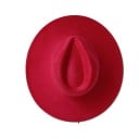 Bársonyos cilindr 55–58 cm Széles karima 9,5 cm Elegáns kalap poliészterből és pamutból Stílusos retro cilindr társadalmi kosztüm 3