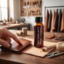 Barva na kůži Tekutý kožený pigment Barvivo na kůži a kožené výrobky Leather Dye Lahvička se šroubovacím uzávěrem 4