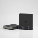 Báscula de cocina digital para café 15,2 × 13 × 2,6 cm con almohadilla de silicona extraíble, báscula recargable por USB-C con apagado automático 4