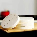 Base de papel para cozedura a vapor de alimentos 100 unid 1