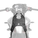 Base di montaggio universale per borsa da moto su serbatoio e cinghie da sella 79 cm e 85 cm nera per il fissaggio delle borse 1