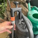 Βάση κήπου για εργαλεία με γρήγορη σύνδεση σωλήνα 11 x 11,5 εκ. πλαστική κρεμαστή λαβή για φτυάρι, τσουγκράνα και εργαλεία κήπου 8