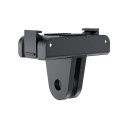 Base magnética de tripé 4 x 2,2 x 3 cm Ronkoen para DJI Osmo Action 5/4/3 Adaptador de liberação rápida com dois suportes 1