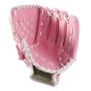 Baseballová a softballová rukavica pre ľavú ruku 24 x 16 cm tréningové športové vybavenie na vonkajší šport na chytanie loptičiek 2