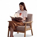 Baseus LED lámpa klippel Fokozatos fényerő-szabályozás Érintésvezérlés USB töltésű Vezeték nélküli Szürke Olvasólámpa könyvhöz és laptophoz 6