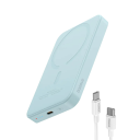 Baseus Mini magnetická powerbanka 5000mAh 20W káblová aj bezdrôtová rýchlonabíjačka USB-C Kompaktný dizajn pre iPhone a Samsung 3