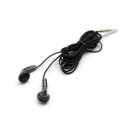 Bashøretelefoner in-ear med 1,2 m kabel Vinklet 3,5 mm jackstik Frekvensområde 20 Hz til 20 kHz Impedans 150 Ω Følsomhed 106 dB 5