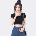 Basic-Crop-Top für Damen 4