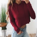 Basic korte sweater voor dames 3