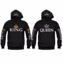 ΒΑΣΙΛΙΑΣ ΚΑΙ ΒΑΣΙΛΙΣΣΑ - Φούτερ για ζευγάρια J1952 2
