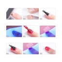 Basisgel nagellak 15 ml UV LED Verstevigende rubber base met vezelbasis Voor thuismanicure DIY startbasis 3