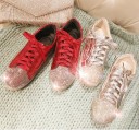 Baskets de luxe pour femmes avec strass J1130 3