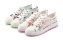 Baskets pour femmes avec imprimé floral 3
