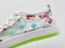 Baskets pour femmes avec imprimé floral 4