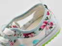 Baskets pour femmes avec imprimé floral 5