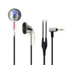Bass Earbuds with 1.2 m Cable Bent 3.5 mm Jack Connector Frequency Range 20 Hz to 20 kHz Impedance 150 Ω Sensitivity 106 dB 1