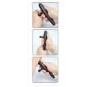 Bastão de massagem de madeira para pontos de pressão 15 cm Bastão de massagem em madeira de sândalo Trigger point Terapia de nós musculares Relaxação profunda 2