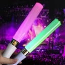 Baston de concert luminos manual lightstick cu culori schimbătoare lungimea bastonului 25 cm din plastic pe 3 baterii AAA pentru concerte petreceri 2