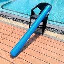 Baston de înot gonflabil 162 × 14 cm PVC Bară flotantă pentru înot Instrument de antrenament și relaxare în piscină 4