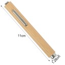 Bastone magnetico per unghie 11 x 1,28 cm Con tre magneti Manico in legno Magnete per smalto gel Effetto occhio di gatto Nail art Strumento per decorare 2