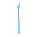 Băț telescopic din oțel inoxidabil creativ, indicator de deget 21,5-69,5 cm, pentru predarea școlară, ajutor la domiciliu, indicator multifuncțional 3