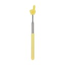 Băț telescopic din oțel inoxidabil creativ, indicator de deget 21,5-69,5 cm, pentru predarea școlară, ajutor la domiciliu, indicator multifuncțional 6