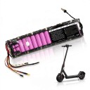 Batería para patinete eléctrico Xiaomi M365 10S3P 36 V 7,8 Ah Celdas 18650 y protección BMS 340 x 70 x 40 mm Batería de repuesto Negra 1