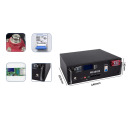 Baterie LiFePO4 48 V 100 Ah lithiový akumulátor 5120 Wh MF48100 smart BMS 16S M8 6000 cyklů 450 x 440 x 145 mm černá pro solární úložiště 2