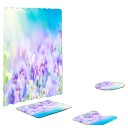 Bathroom Mat and Shower Curtain Set 4 pcs 2
