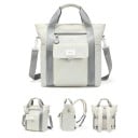 Batoh a dámská kabelka 3v1 s crossbody popruhem, 15 l, voděodolný oxford, taška přes rameno na 14palcový notebook do školy i práce 7