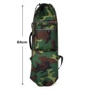 Batoh na freediving vodotesný úložný vak na potápačské vybavenie 84 x 32 cm z 600D oxfordskej tkaniny maskáčový na potápanie a lov rýb 2