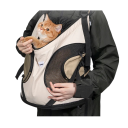 Batoh na hruď pro malé psy a kočky do 6 kg s prodyšnou síťovinou, kapsami a X-popruhy, nylonové provedení, 35 x 20 x 36 cm, na výlety 8